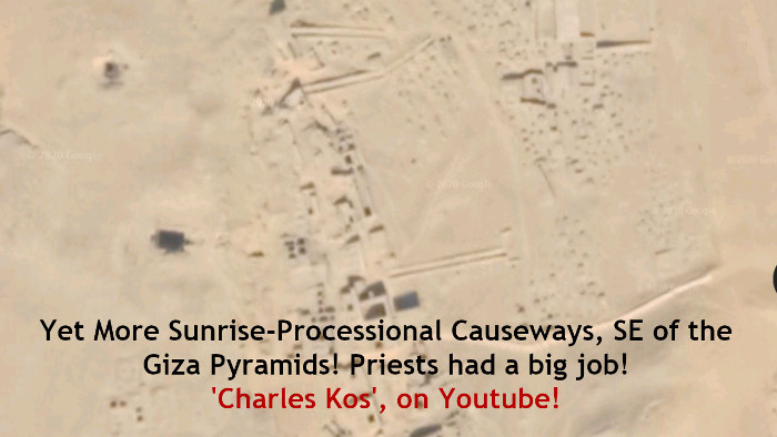 Causeway alignments at Giza!